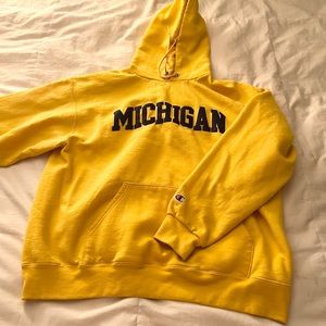Champion University of Michigan sweatshirt